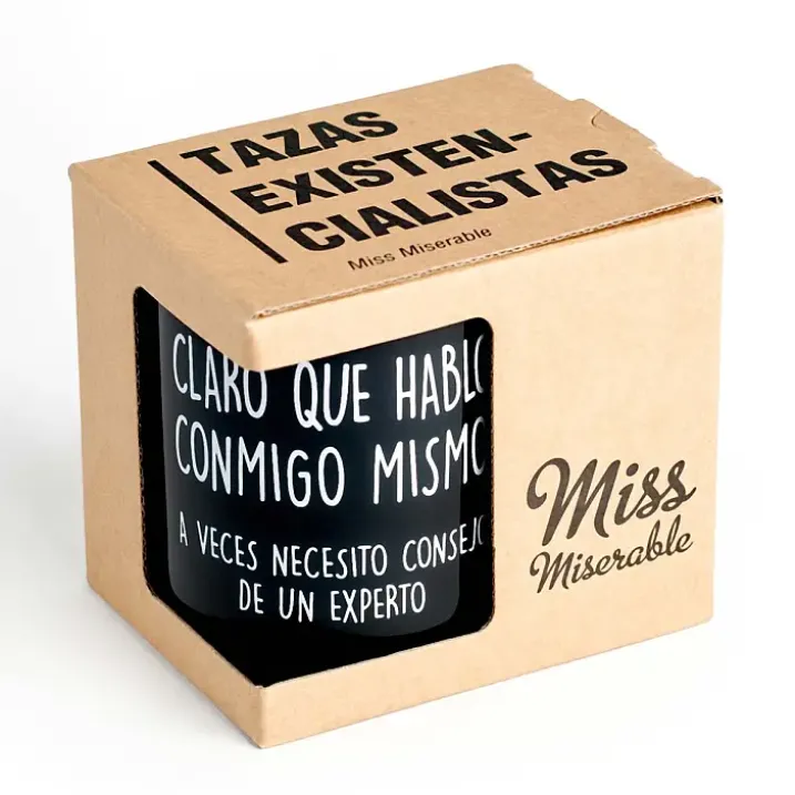 Taza con mensaje Consejo de un experto
