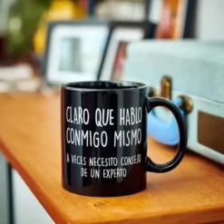 Taza con mensaje Consejo de un experto