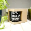 Taza con mensaje Papá, eres un pesado