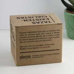 Taza con mensaje Trabajo duro...