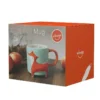 Taza con zorro en relieve