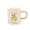 Taza de porcelana con animalito