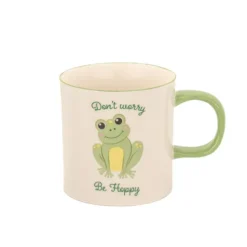 Taza de porcelana con animalito