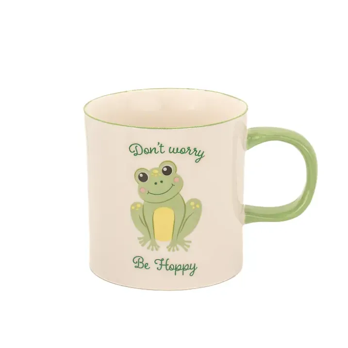 Taza de porcelana con animalito