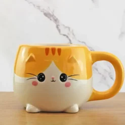 Taza en forma de gato