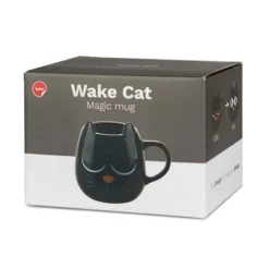 Taza en forma de gato termosensible