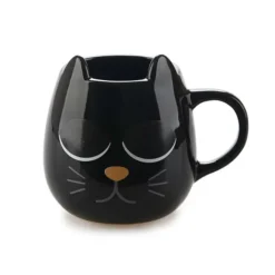 Taza en forma de gato termosensible