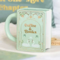 Taza en forma de libro