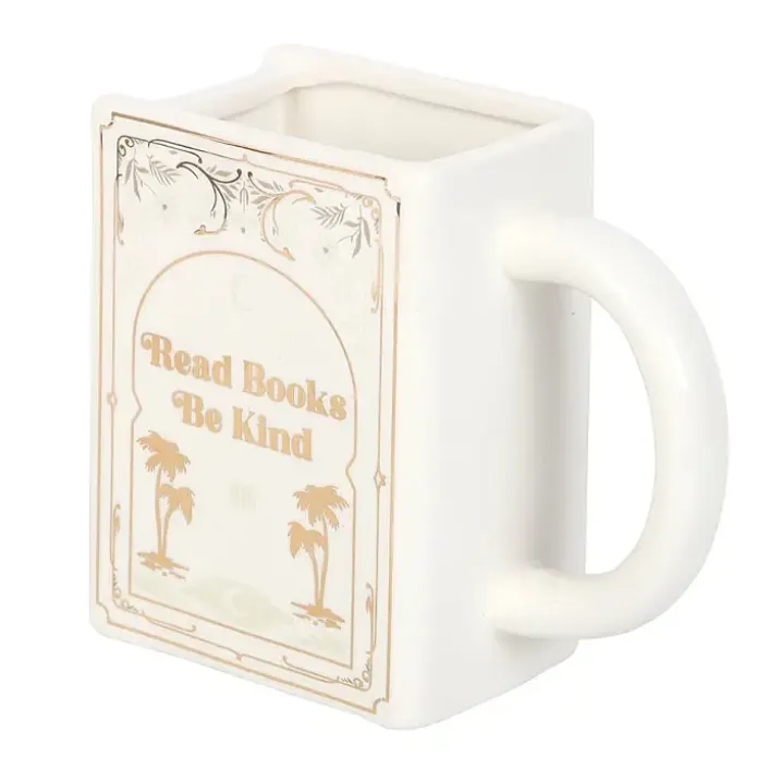 Taza en forma de libro