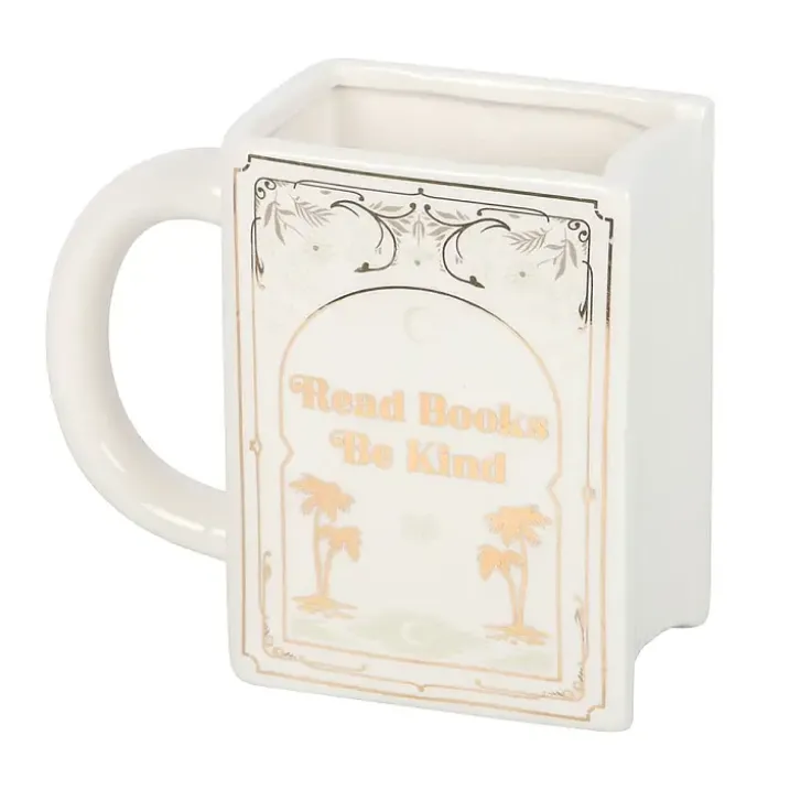 Taza en forma de libro