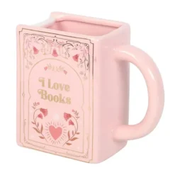 Taza en forma de libro