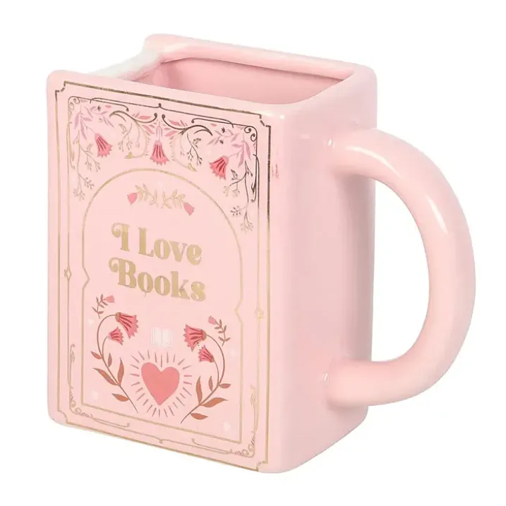 Taza en forma de libro