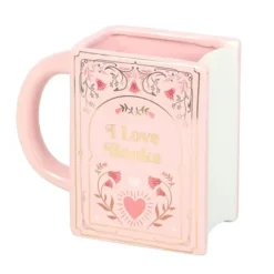 Taza en forma de libro