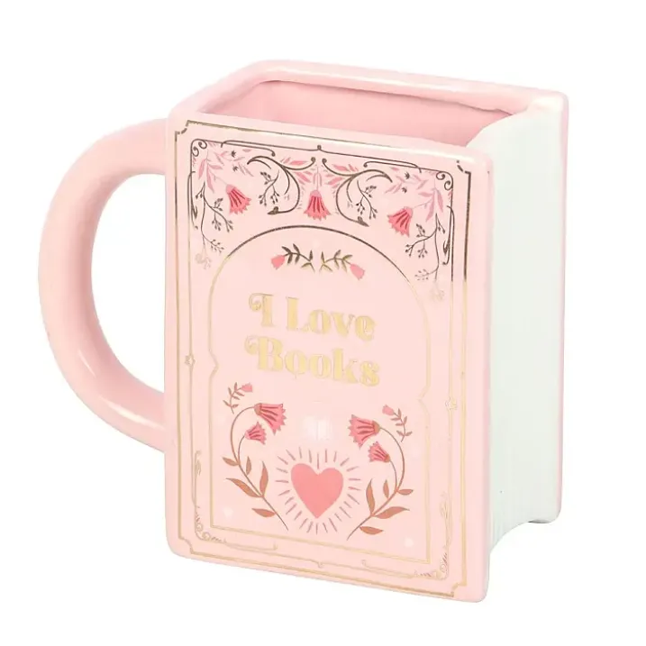 Taza en forma de libro