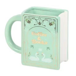 Taza en forma de libro