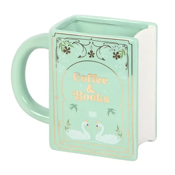 Taza en forma de libro
