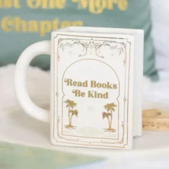 Taza en forma de libro