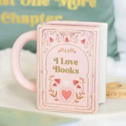 Taza en forma de libro