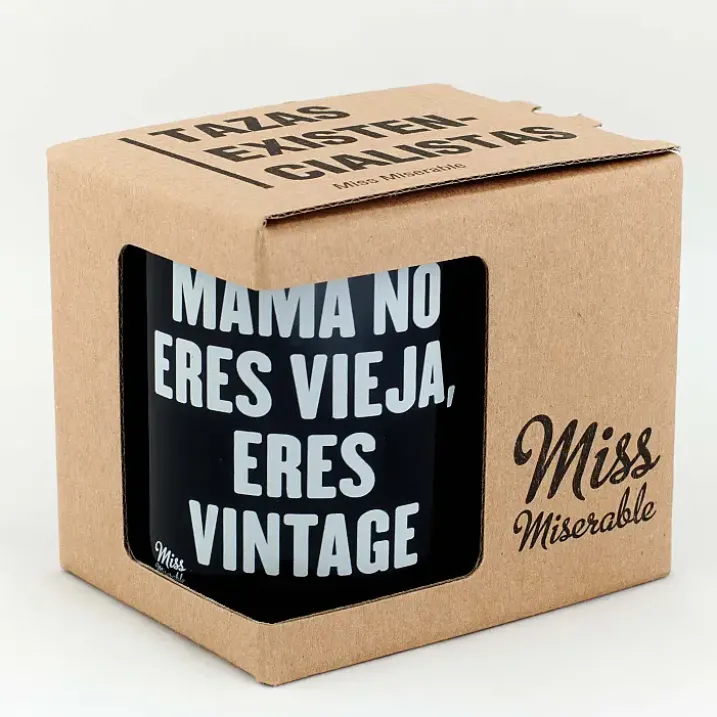Taza Mamá no eres vieja, eres vintage