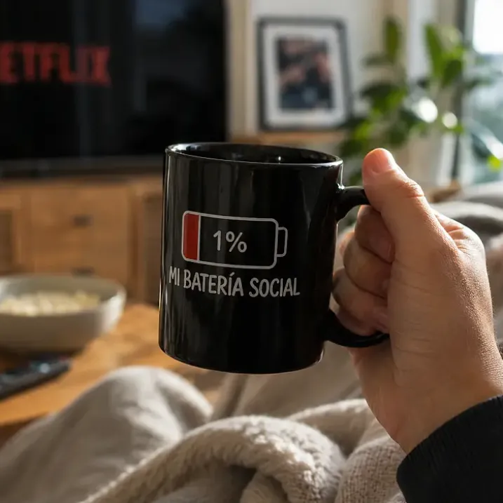 Taza Mi batería social
