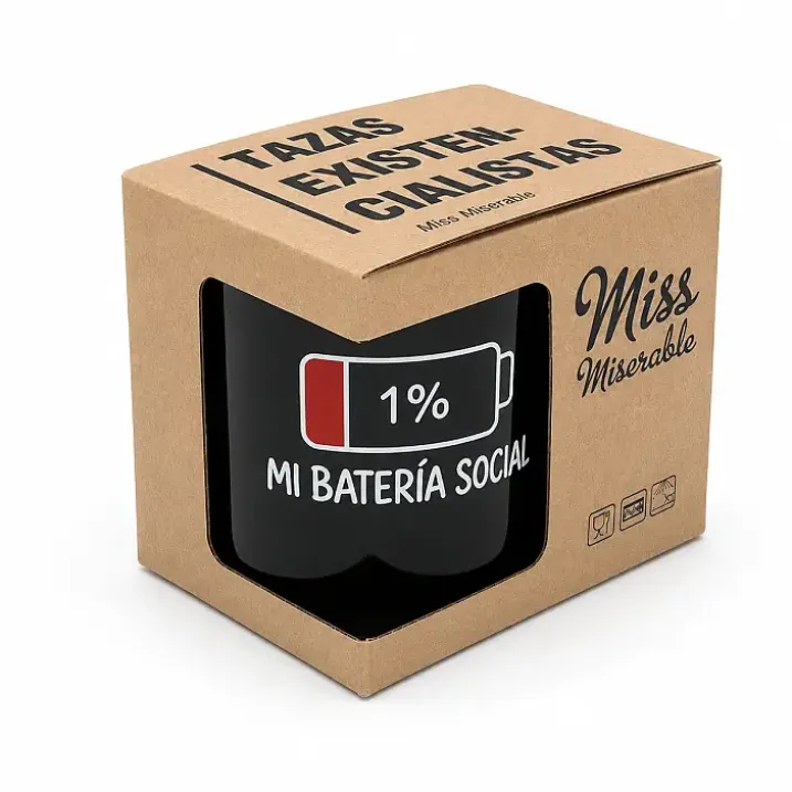 Taza Mi batería social