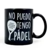 Taza No puedo, tengo pádel