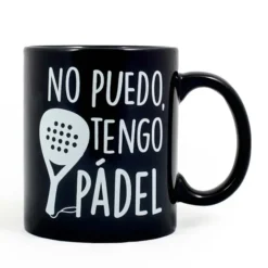 Taza No puedo, tengo pádel