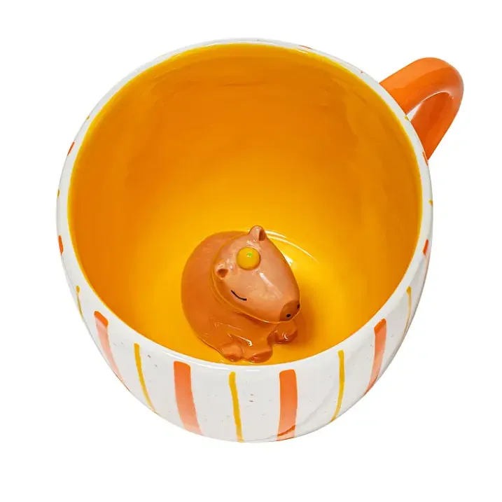 Taza original con animalito escondido
