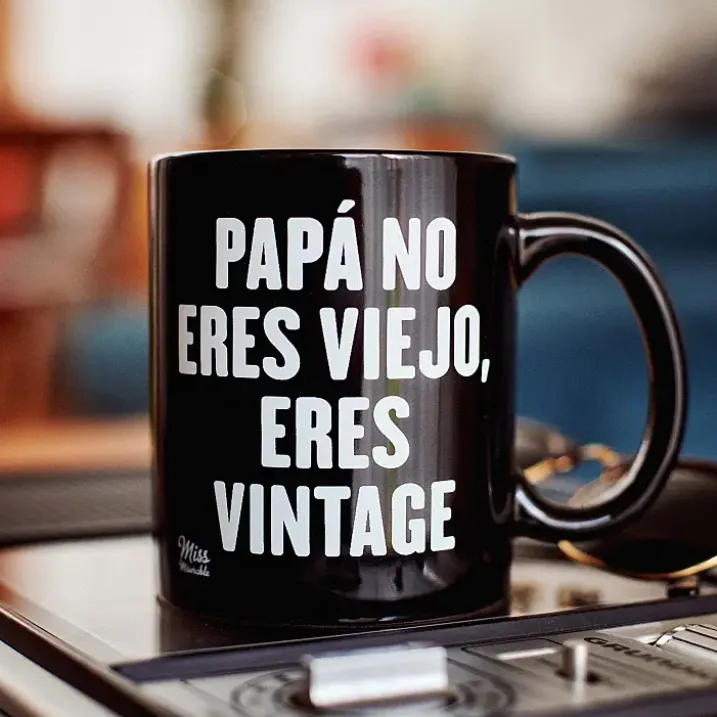 Taza Papá no eres viejo, eres vintage