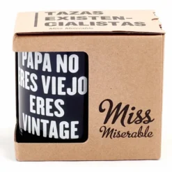 Taza Papá no eres viejo, eres vintage
