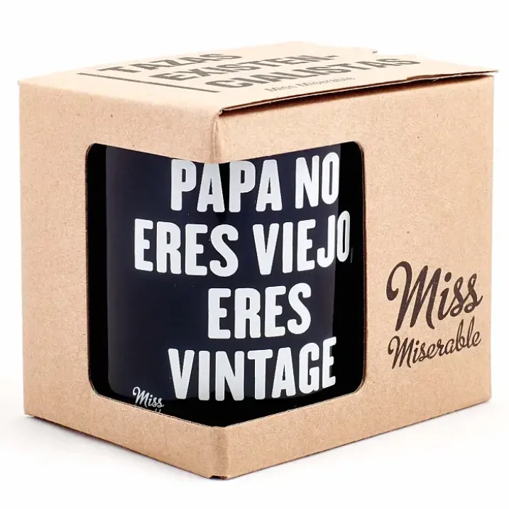 Taza Papá no eres viejo, eres vintage