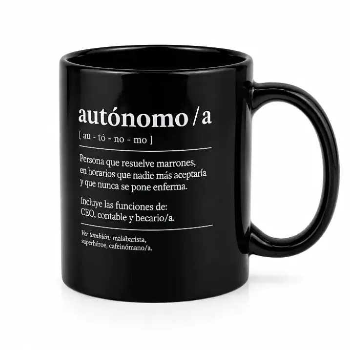 Taza para autónomos