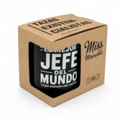 Taza para jefe con mensaje El mejor jefe del mundo