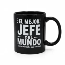 Taza para jefe con mensaje El mejor jefe del mundo