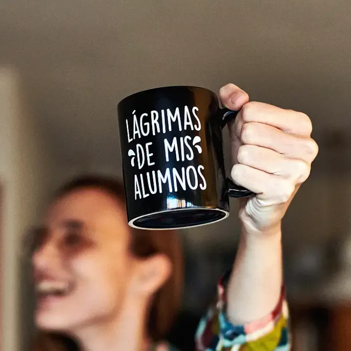Taza para profes: Lágrimas de mis alumnos