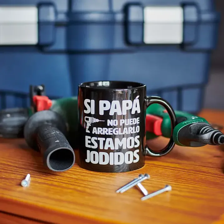 Taza Si papá no puede arreglarlo, estamos jodidos