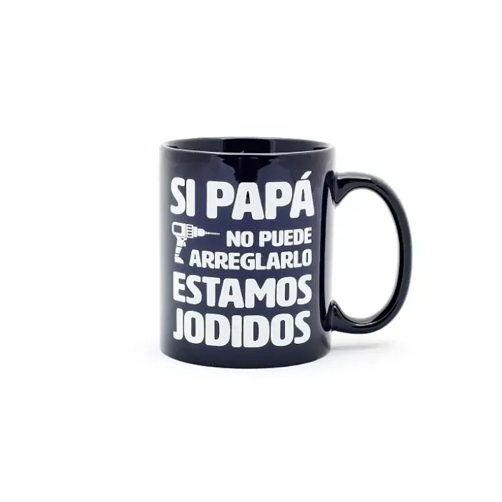 Taza Si papá no puede arreglarlo, estamos jodidos