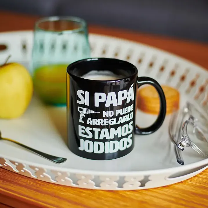 Taza Si papá no puede arreglarlo, estamos jodidos
