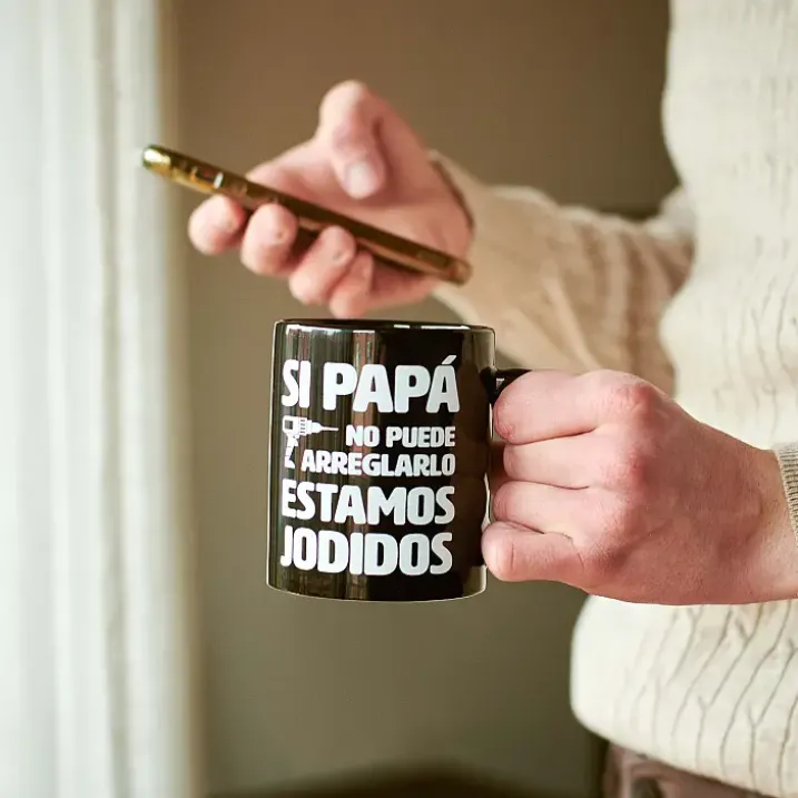 Taza Si papá no puede arreglarlo, estamos jodidos