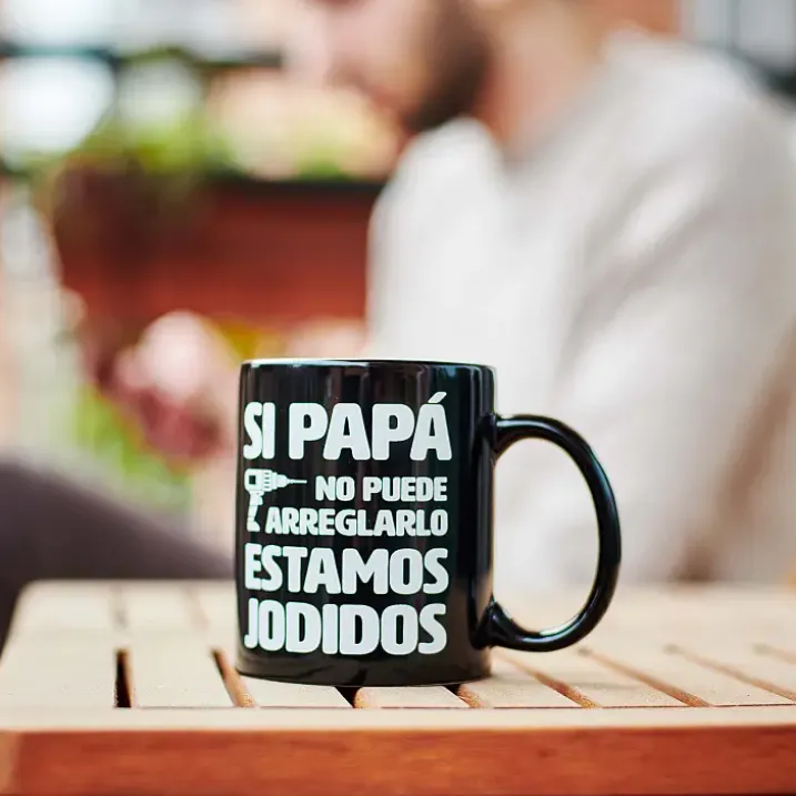 Taza Si papá no puede arreglarlo, estamos jodidos