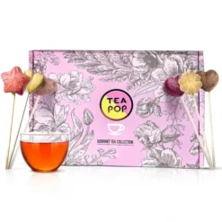 Tea Pop. Caja regalo premium con 18 tés en stick
