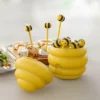 Tenedores de aperitivo en forma de abejitas