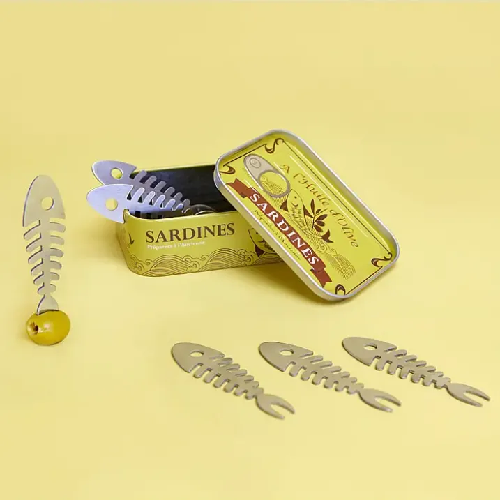 Tenedores de Aperitivo Sardinas en Lata