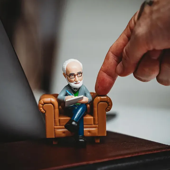 Terapeuta de escritorio