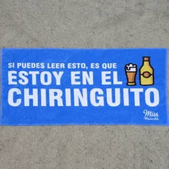 Toalla de playa Estoy en el chiringuito