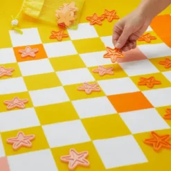 Toalla de playa original de juego Checkers