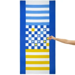 Toalla de playa original de juego Checkers