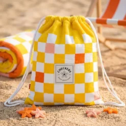 Toalla de playa original de juego Checkers
