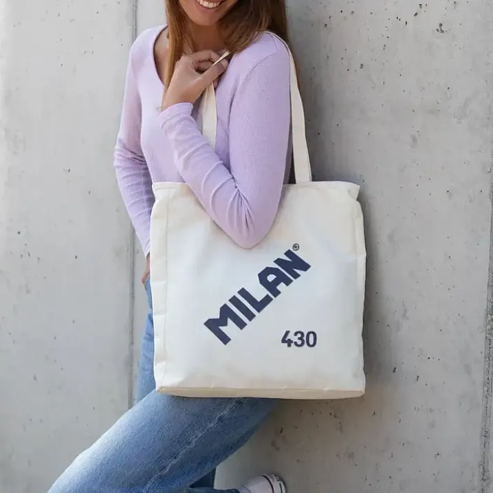 Tote bag con cremallera MILAN