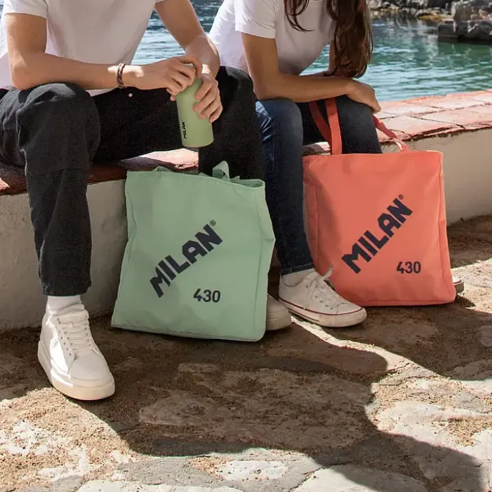 Tote bag con cremallera MILAN